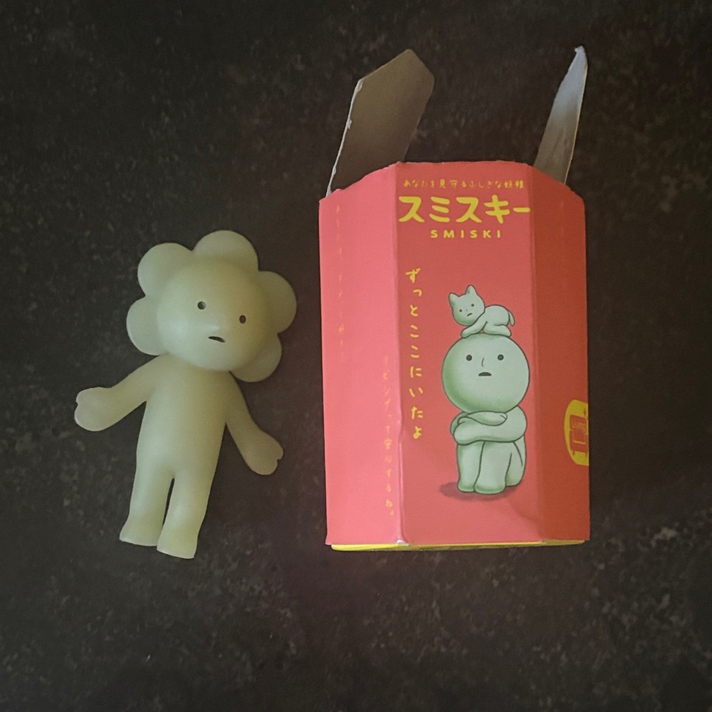 Secret Smiski Glow-in-the-Dark Figure from living series